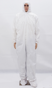 SKPC010 manufacturing isolation clothing dustproof supply protective clothing protective clothing clothing factory disposable use of breathable film is abandoned anti-epidemic prevention  Disposable sanitary articles, epidemic prevention articles, disposa front view